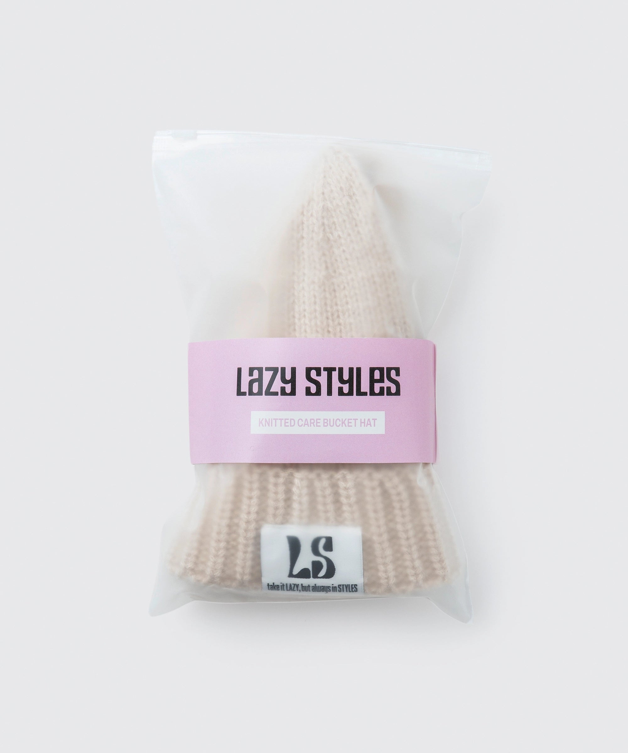 Knitted Care Bucket Hat | ニットケアバケットハット Lazy Styles | Official Online Store