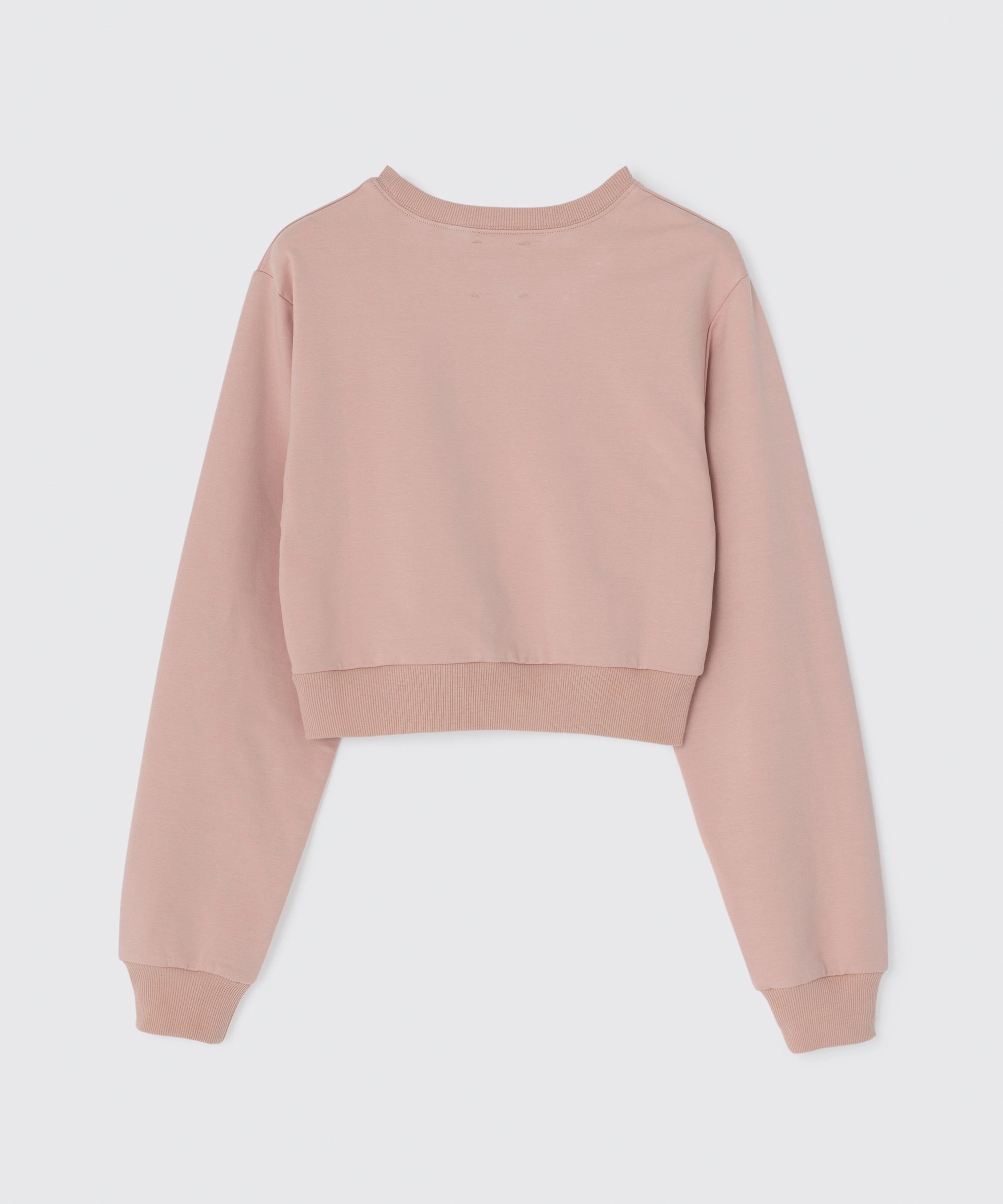 Heart Cutout Cropped Sweatshirt | ハートクロップド スウェット トップス Lazy Styles | Official Online Store