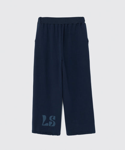 Wide Leg Sweatpants Heel Design | ワイドレッグ スウェットパンツ ヒールデザイン Lazy Styles | Official Online Store